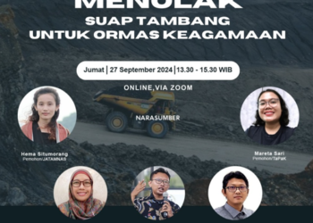 Perlawanan Warga, Menolak Suap Tambang untuk Ormas Keagamaan